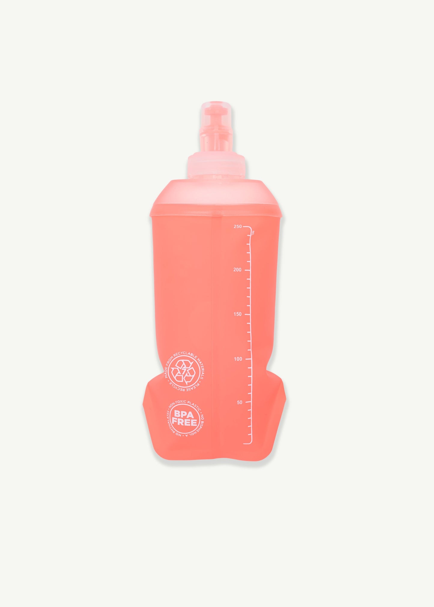 Squishy Soft flask in corrale back