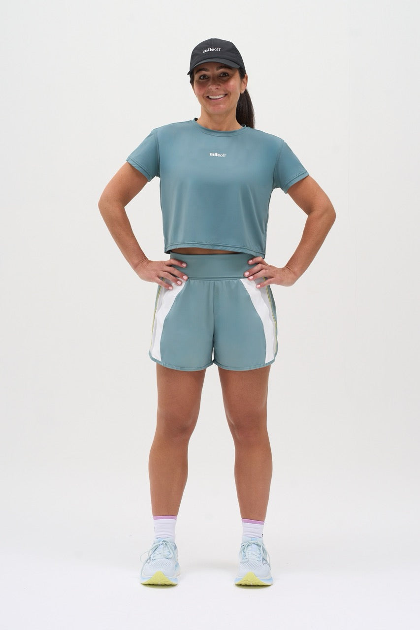 The Ultimate Running Short in Teal