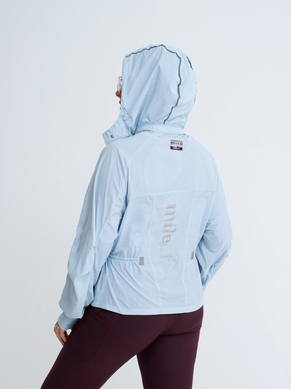 Feather Light RunJacket in Blue Frost