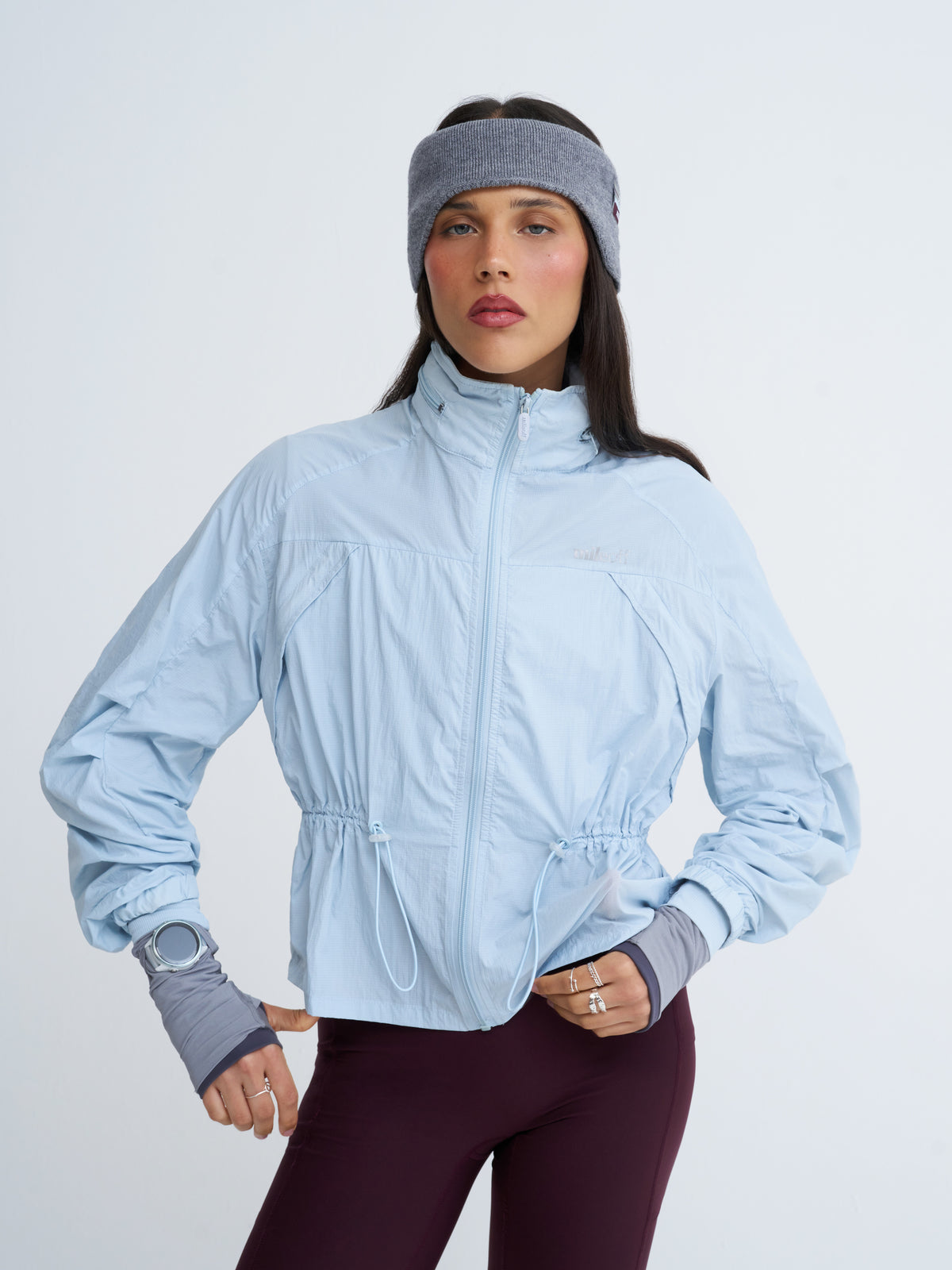 Feather Light RunJacket in Blue Frost