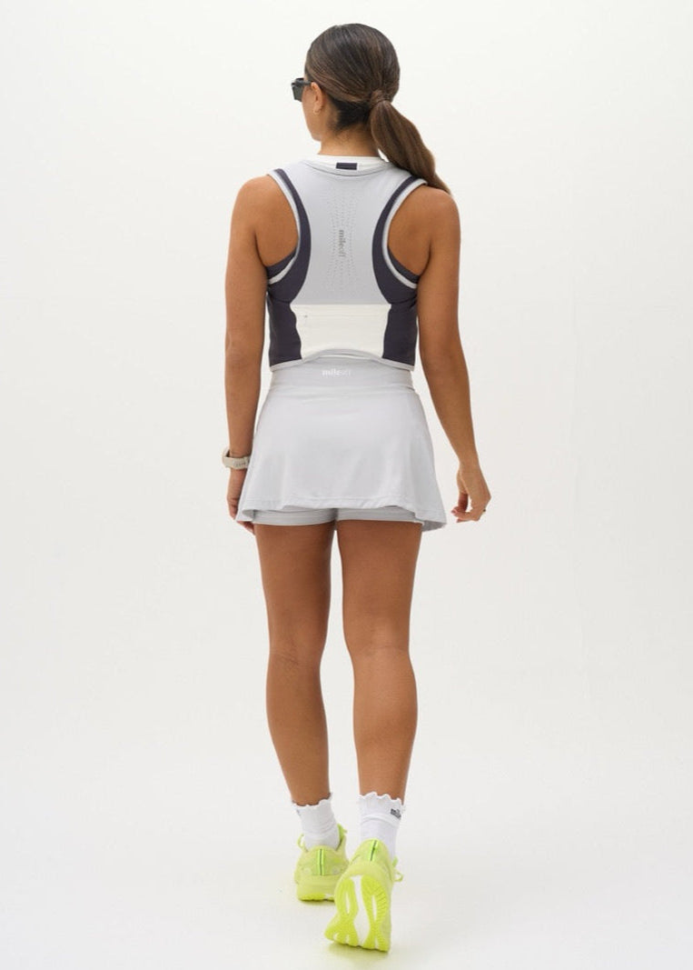 charcoal grey running hydration vest