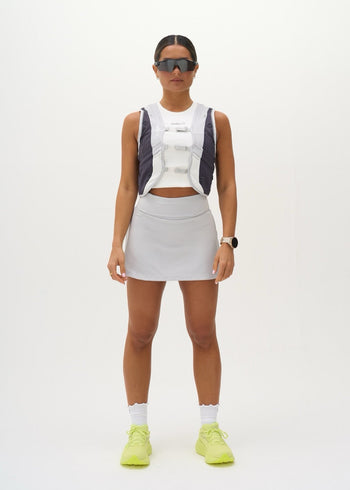 charcoal grey running hydration vest