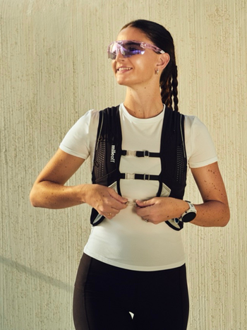 Hydration Run Vest in Black