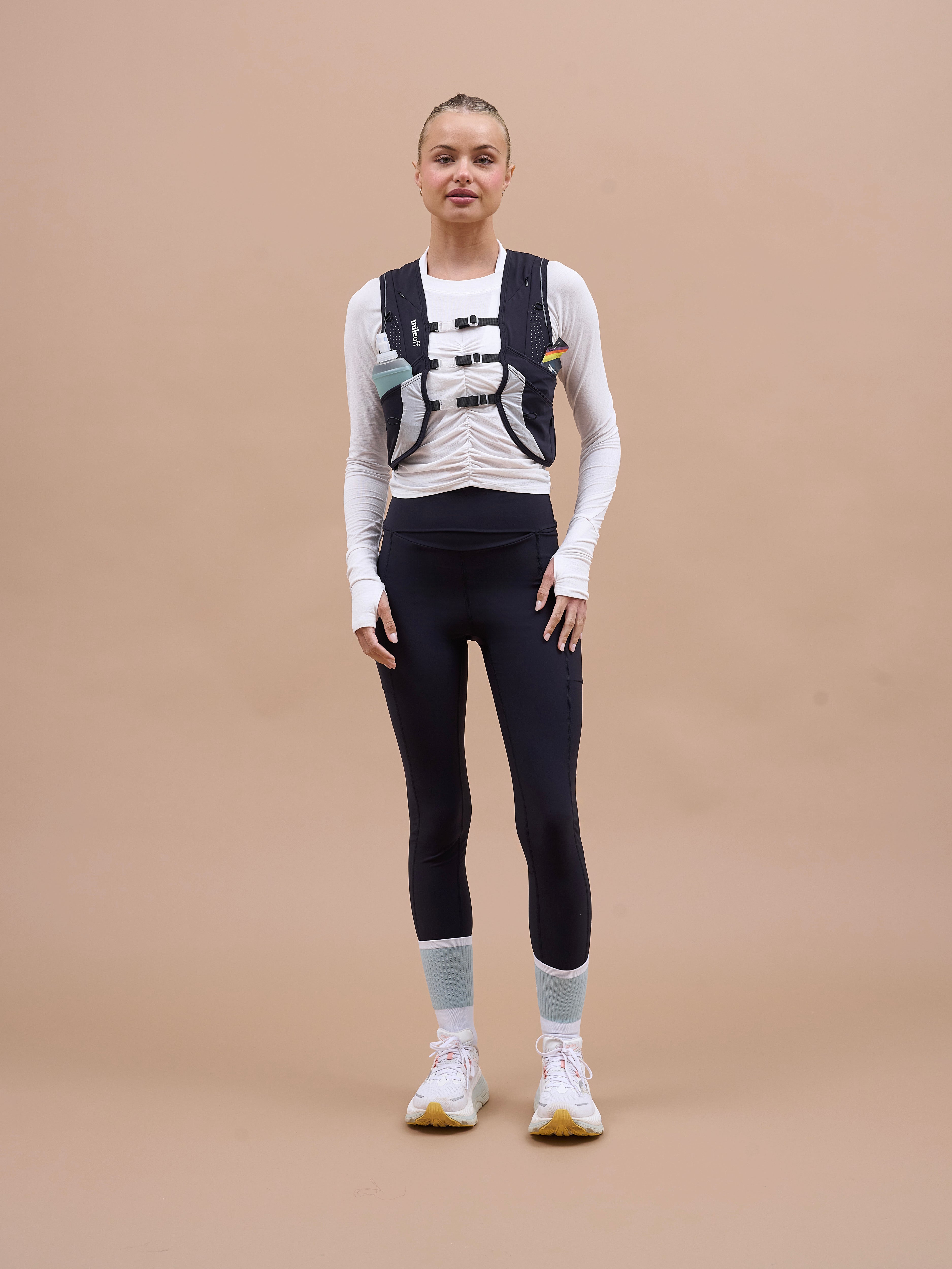 Hydration Run Vest in Black