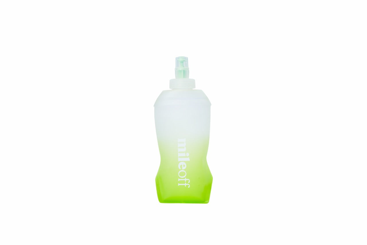 Soft Squishy Water Flask in Ombre Lime