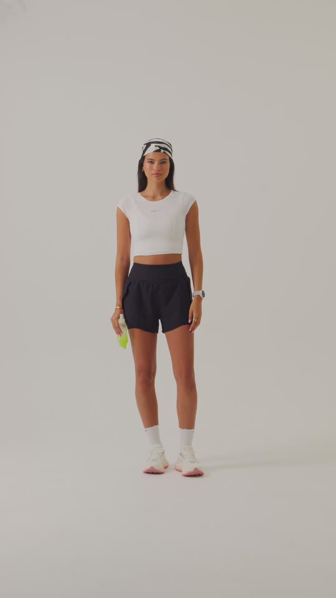 Baby Sports Tee in White