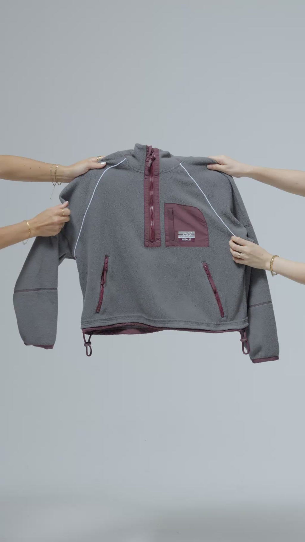 Half-Zip Micro Run Fleece