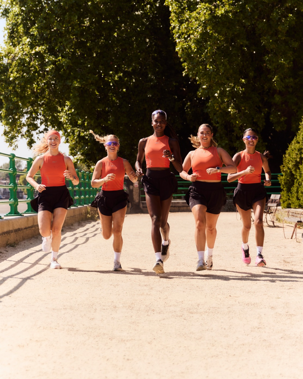 'Bundle of Good Energy' SAP Cropped Race Tank