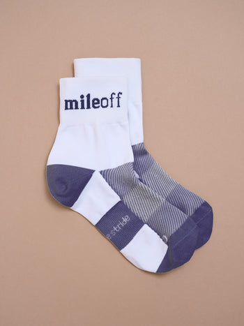 Short Run Sock in Night Sky Navy