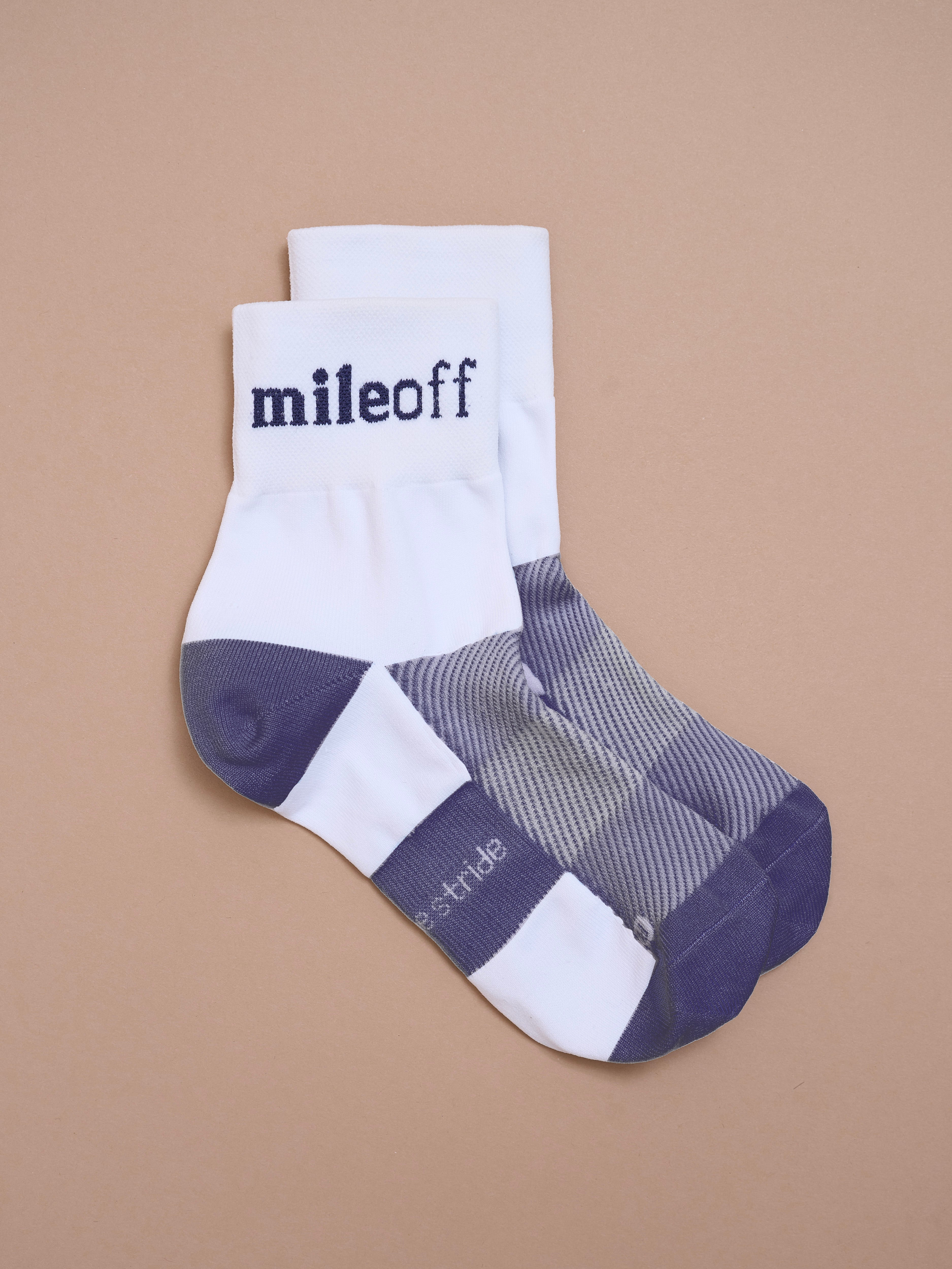 Short Run Sock in Night Sky Navy