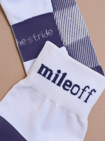 Short Run Sock in Night Sky Navy