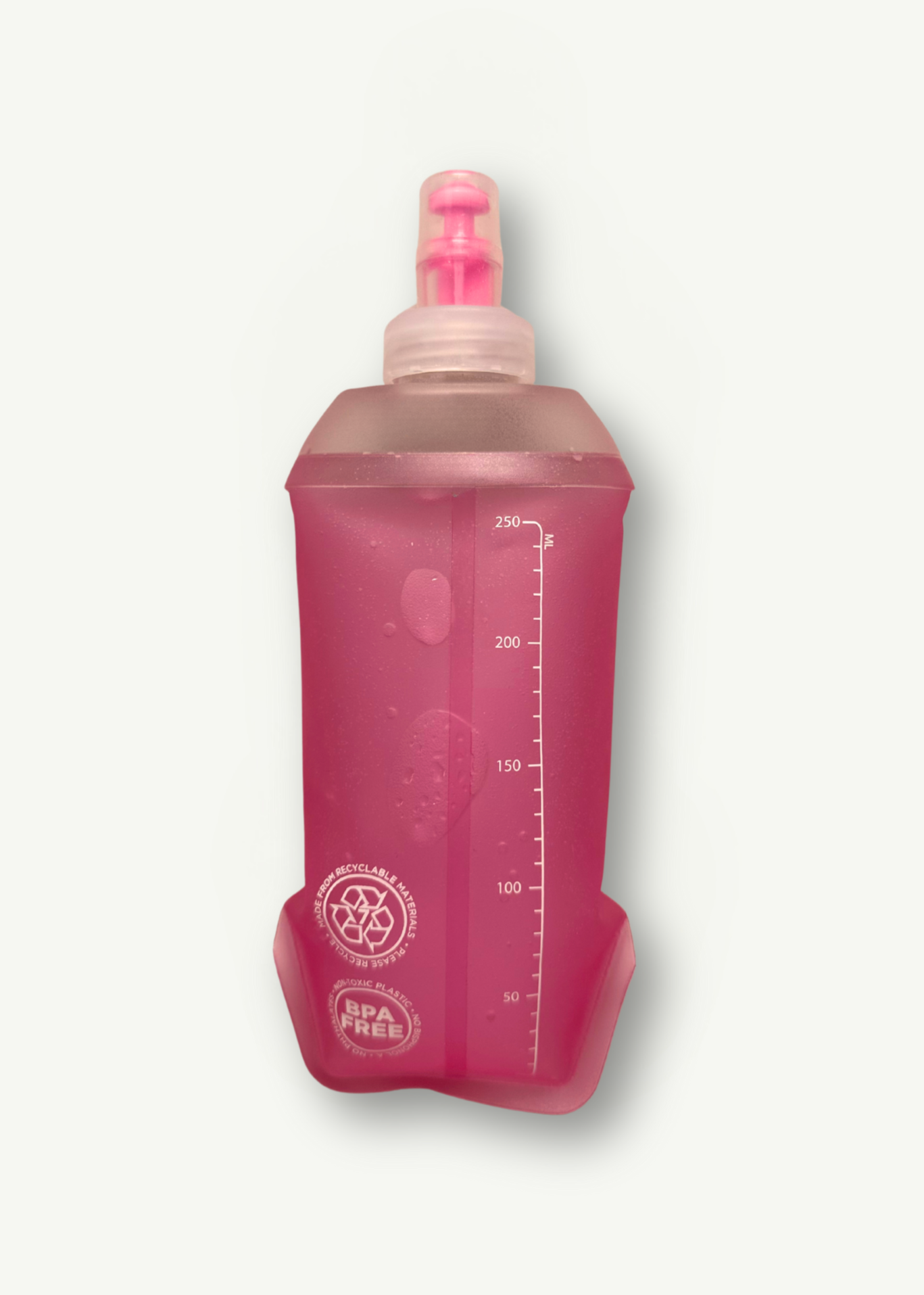 Soft Squishy Water Flask in Pink