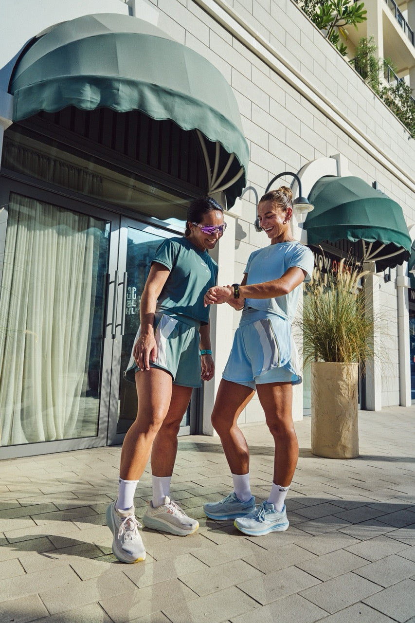 The Ultimate Running Short in Ice Melt Blue