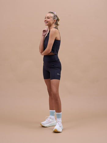 The Ultimate Tight Running Shorts in Black